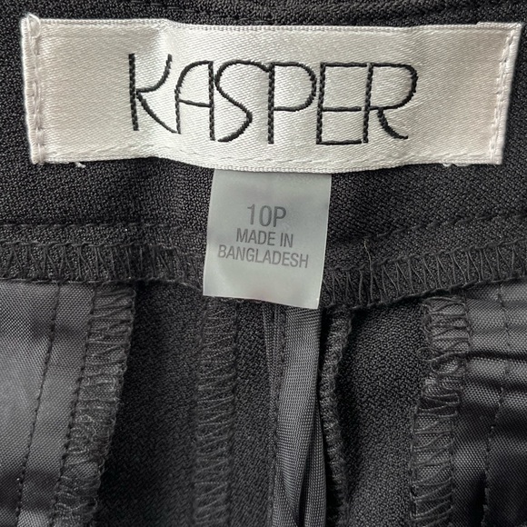 NWT Kasper black dress pants petites - Picture 14 of 14